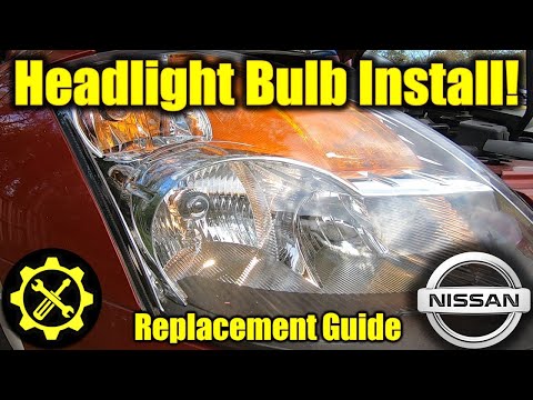 2007 - 2012 Nissan Altima Headlight Bulb Replacement!