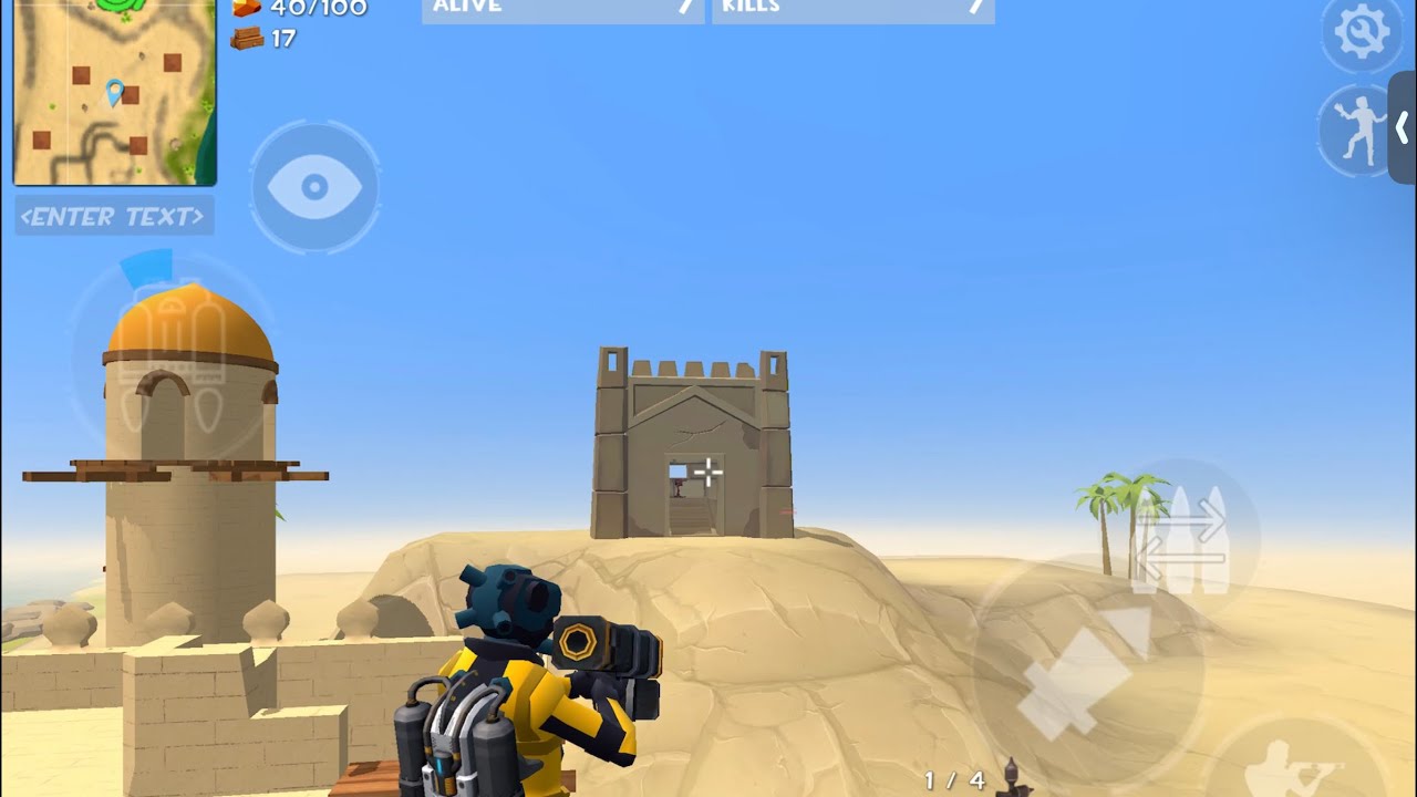 Rocket Royale 1HP JEFF BAZOOKA BUNKER EVENT CLUTCH - Android Gameplay