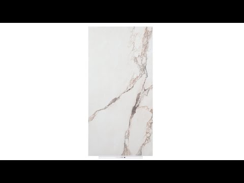 Calacatta pink glossy marble video