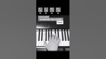 Thumbnail of Lewis Capaldi - Someone You Love - Simple Piano Tutorial