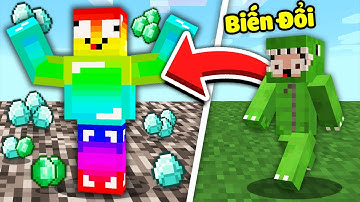 Minecraft Bedwars, Nhưng Có Thể Biến Đổi Thành Noob Team Siêu Vip