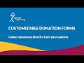 How to get started with customizable donations forms from canadahelps