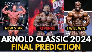 (HINDI)Arnold Classic 2024🏆 Final Prediction 🔥TOP 5 ❓#arnoldclassic #bodybuilding #arnoldclassic2024 by Call Of Gains 338 views 3 months ago 7 minutes, 46 seconds