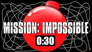 30 Second Timer Bomb [MISSION IMPOSSIBLE] 💣 by Timer Topia 105,599 views 2 months ago 36 seconds