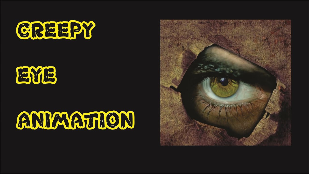 Creepy Eye Animation Moving Eye VIDEO WALLPAPER ANIMATION VIDEO STOCK VIDEO LIVE