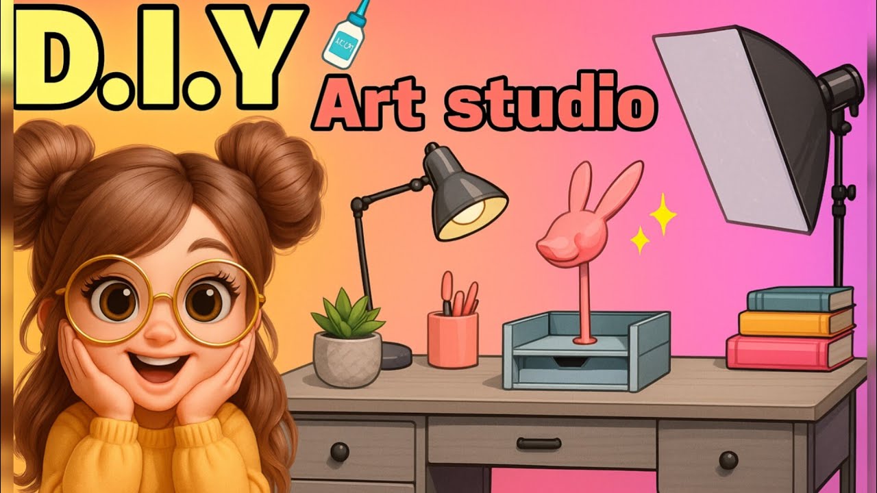 Cute Handmade Art Studio ✨ DIY Craft