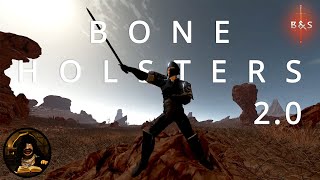 Functional Armour for Enemies - Bone Holsters 2.0 mod