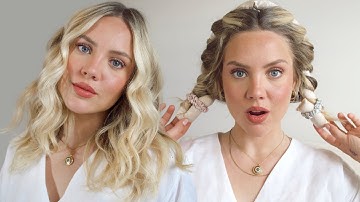 Heatless Waves.. this method WORKS! Elanna Pecherle Hair Tutorial