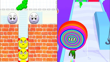 Layer Man Vs Draw To Smash| Asmr satisfying gameplay