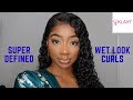 Super Defined Wet Look Curls + GIVEAWAY! Ft Klaiyi Hair