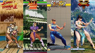 Street Fighter 1 Vs 2 Vs 3 Vs 4 Vs 5 | Comparison