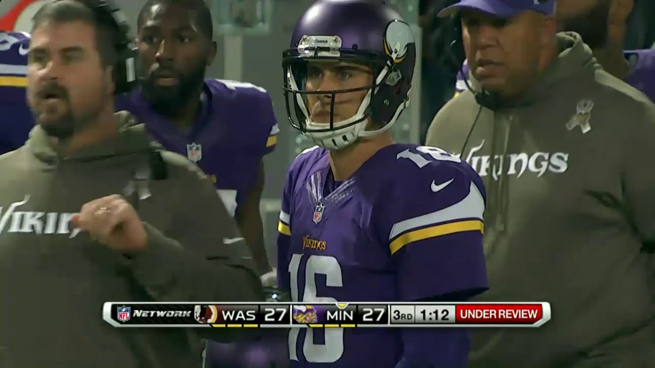 Redskins vs Vikings 2013 Week 10