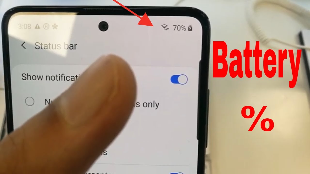 How To Show Battery Percentage On Galaxy A51