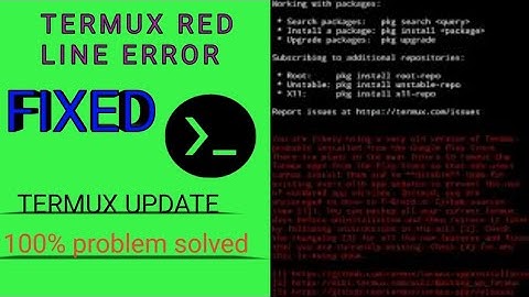 100% SOLVED FIX ALL YOUR ERROR IN TERMUX IN 4 MINUTES||TECH BOY RACHIT||