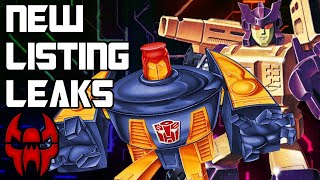 New Leaked Listings! G1 Gobots, Leader Soundwave, Ruckus and More!