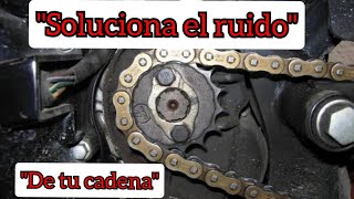 Por estás razones 'suena/truena' la cadena de tu moto *SOLUCIÓN*