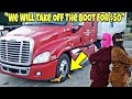 Truck Drivers Calling The Boot Girls To Take Off Boots For $50 At Truck Stops 🤯