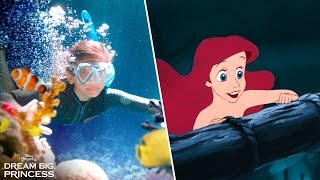 Dream Big, Princess – Side-by-Side Ariel | Disney Channel