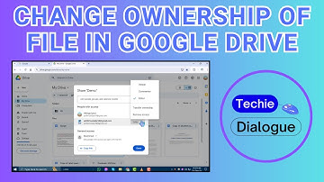 How to Change Ownership of a File in Google Drive