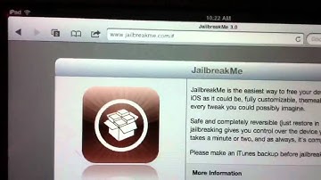 How To Jailbreak iPad 2 4.3.3 Untethered - JailbreakMe 3.0 in 10 seconds