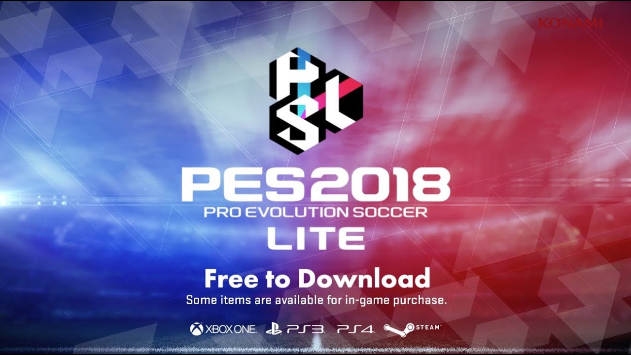 Este é o PES 2018 Lite, versão grátis do jogo para PC, Xbox One e Xbox 360  - Windows Club