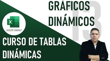 Curso de Tablas Dinámicas Desde Cero | Cómo INSERTAR GRÁFICOS DINÁMICOS | Clase 13