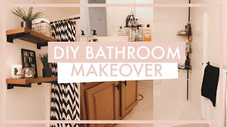 Budget bathroom makeover | target home decor
