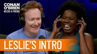 Leslie Jones Doesn't Give A Sh*t About Being Conan's Friend | Conan O’Brien Needs a Friend