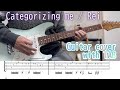 Categorizing me / Rei guitar cover with Tab #PLAYRei