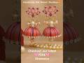 Pink obsession #earrings #jewellery #handmade #love #gift #shorts #viral #trending #fyp #song #diy