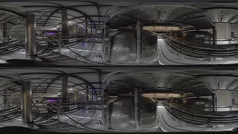 Production storage Shabo Wines, Cellar, Wine fermentation Koktebel, Ukraine 2018 3D 8k 360 footage