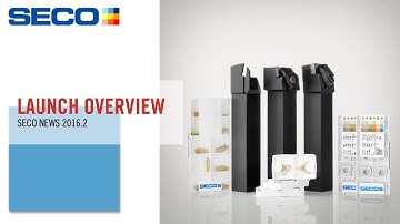 2016.2 Product Launch Overview | Seco Tools