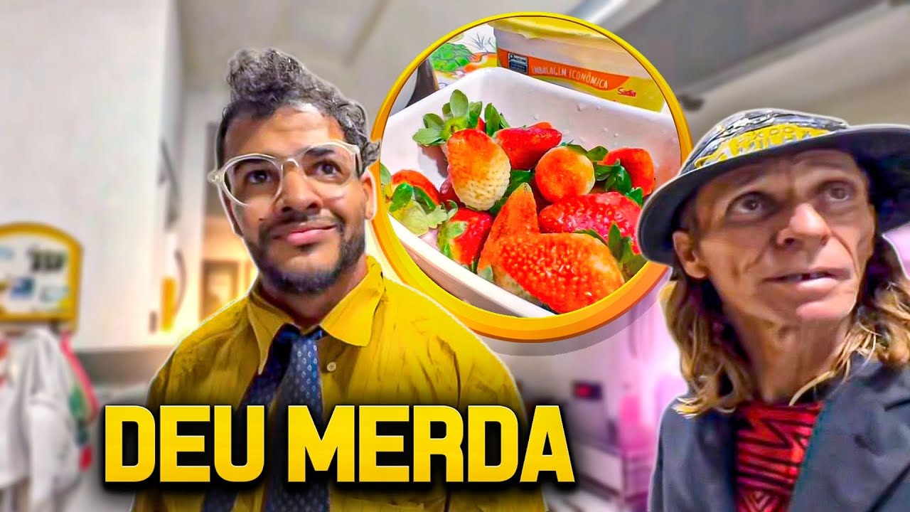 DEU MERDA NA RECEITA DO MORANGO DO AMOR | FALA FINA 