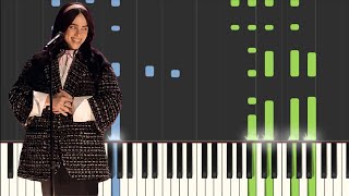 Billie Eilish - The Greatest (Piano Tutorial)