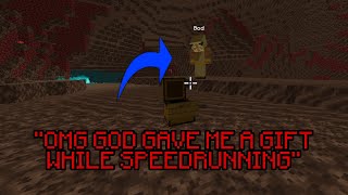 Fake minecraft speedruns be like