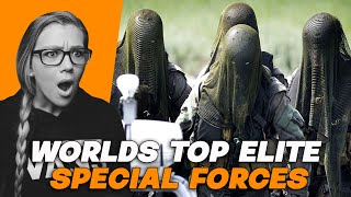 WHO ARE THE TOP ELITE SPECIAL FORCES? SAS? NAVY SEALS? | AMANDA RAE