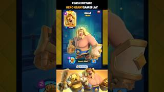 Hero Giant Gameplay In Clash Royale