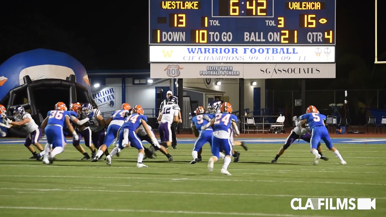 NAIL BITER! | Westlake vs Valencia HS Football Highlights | @SportsRecruits Official Mixtape