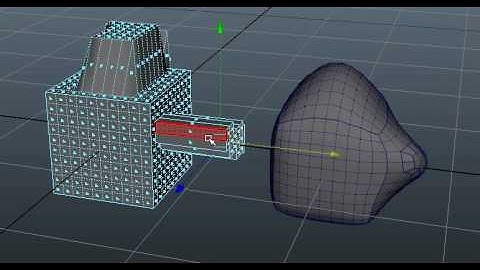 【Maya】Laplacian smoothing node