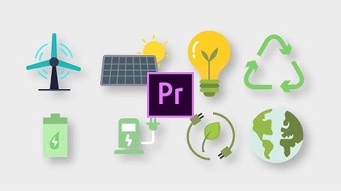 Ecology Icons Pack Motion Graphics Templates