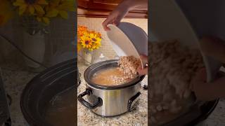 Scott’s crockpot pinto beans #beans #recipe #fall