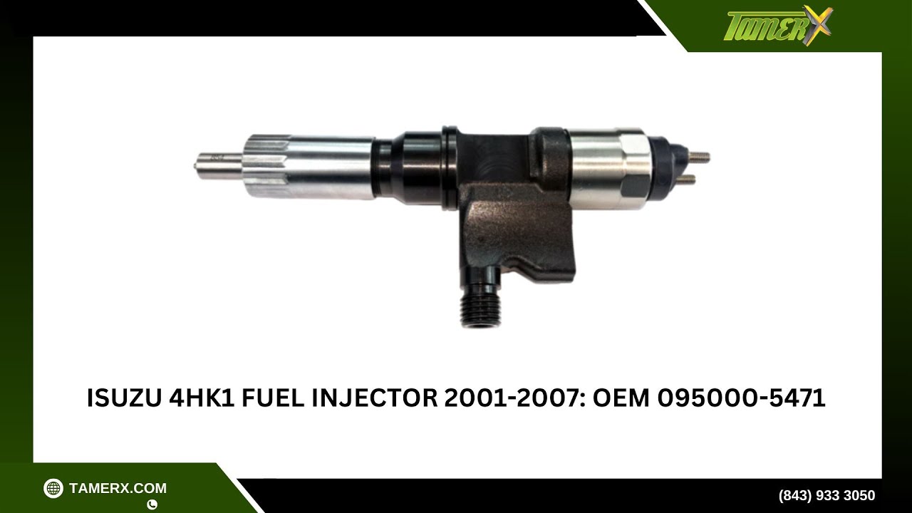 Isuzu 4HK1 Fuel Injector | 2001-2007 | OEM 095000-5471