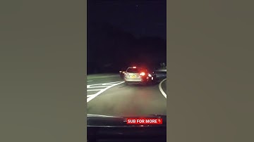 Driver Breaks When Trying to Merge On The Highway #shorts