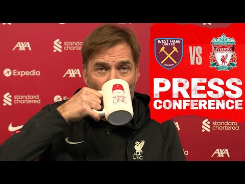 Jürgen Klopp's pre-match press conference | West Ham United