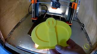 Datos Model #88 - Incredibles Logo 3d printed on our prusa mk3 printer Guía
