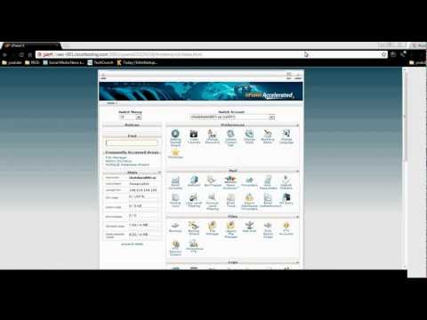 How To Import / Edit Databases With PHPMyAdmin (CloutHost.com)
