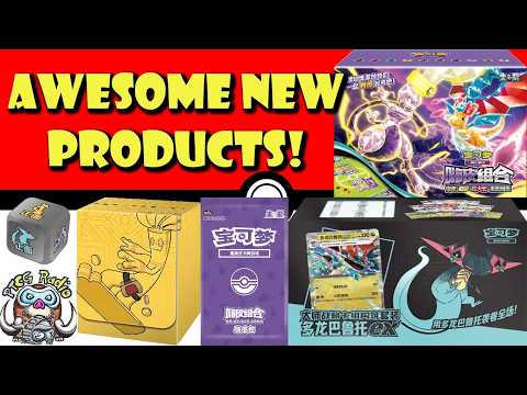 Awesome New Pokémon TCG Products Revealed! Dragapult, Mewtwo, Gholdengo! (Pokemon TCG News)