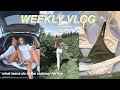 WEEKLY VLOG ♡ berry picking, drive in movies, lounge underwear haul, photoshoots, etc.