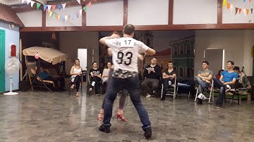 Zouk Winter Fun JnJ "NO HEAD MOVEMENTS" - Виталий Портников и Евгения Стеценко