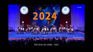 Top Gun TGLC Cheerleading Worlds 2024 Semis